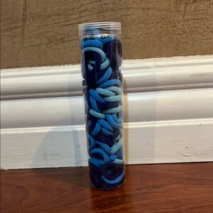 Blue Kids  Mini Hair Ties NIP